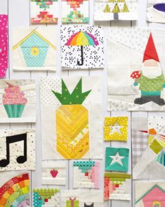 Foundation Paper Piecing Sew Along Free Heart Block Pattern Center Street Quilts