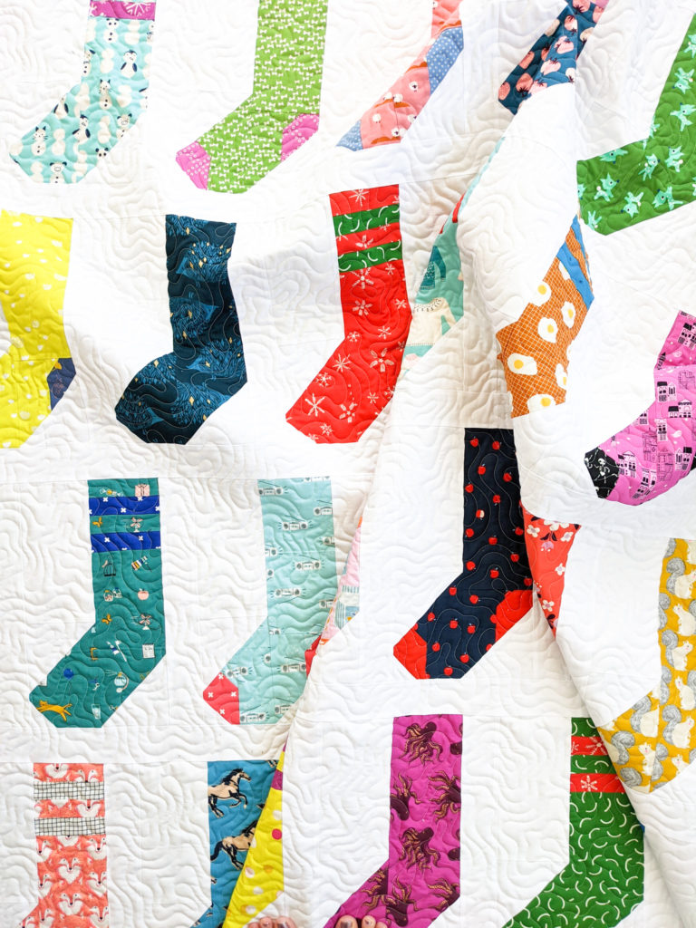 The Sock QuiltNew Pattern + Sew Along Center Street Quilts