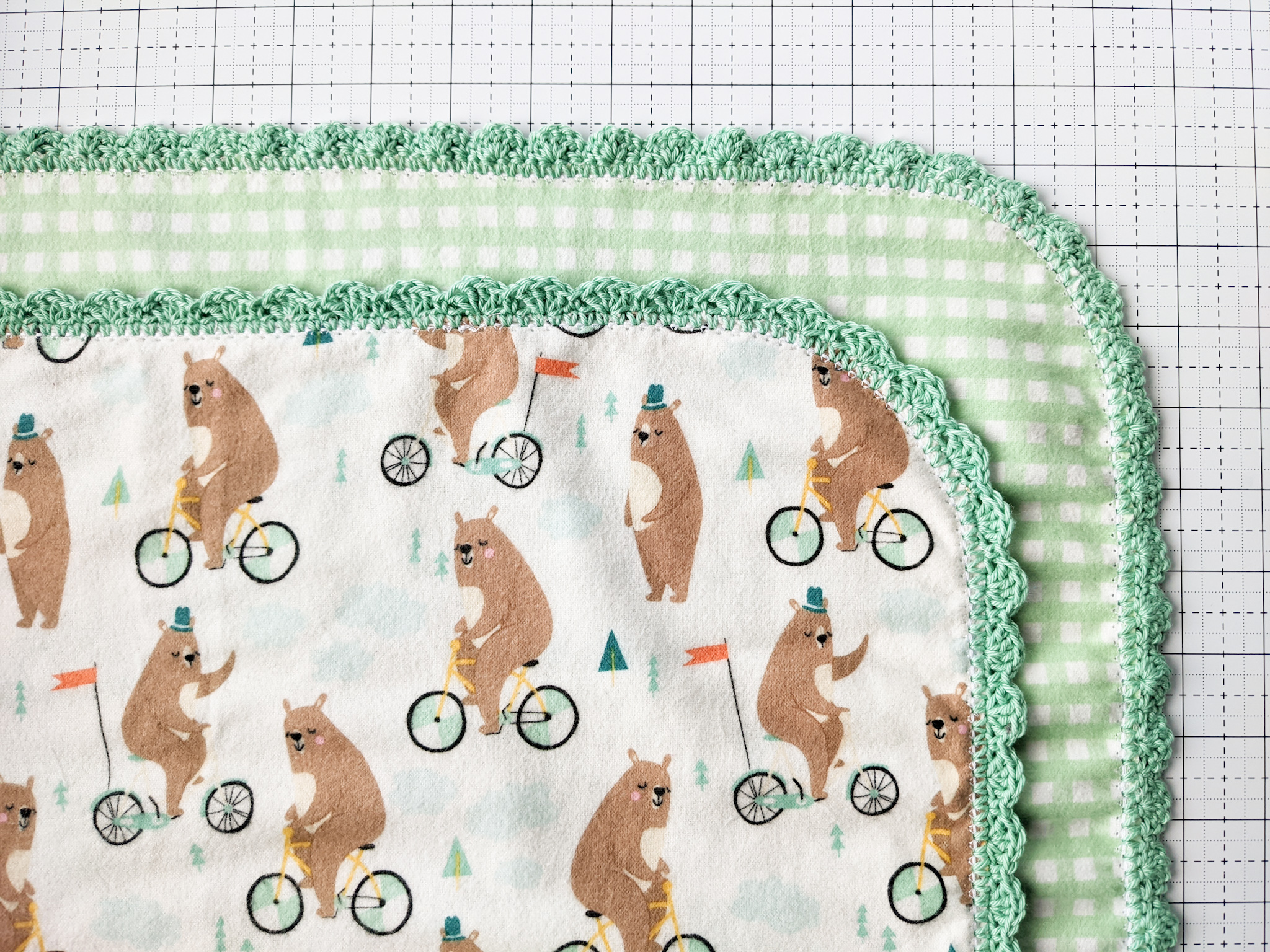 Down To Sew: Linda's Baby quilt panels